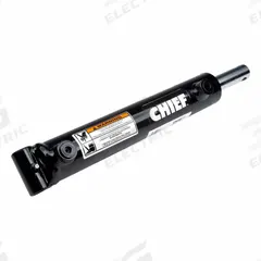 CHIEF Welded Hydraulic Cylinder: 2 in Bore Dia., 60 in Stroke Lg, 68 in Retracted Lg, 21,200 lb (MPN 287225). Key specifications — attr95618: Double Acting; attr98893: CHIEF.