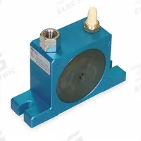 DAYTON Pneumatic Vibrator: 451 lbf, 14,000 vpm, 1/4 in NPT, 80 dBA, Aluminum, Continuous (MPN 1DYP2). Key specifications — attr671163: 80 dBA; attr671170: 451 lbf @ 80 psi; attr671165: 14,000 vpm @ 80 psi; attr671184: 1/4 in; attr671185: NPT; attr671192: BSPP; attr671193: 1/4 in; attr671175: DAYTON.