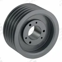 APPROVED VENDOR V-Belt Pulley: 8V1250, 5 Groove, 12.5 in OD, Bushed Bore, F, For 8V/8VX Belt Section (MPN 58V1250F). Key specifications — Pulley Industry Number: 8V1250; Pitch Diameter: 12.5 in (8V); For Belt Section (broad, with similar types): 8V or 8VX.