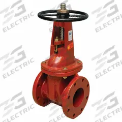 WATTS Gate Valve: 3 in Nominal Valve Size, Cast Iron, Outside Screw and Yoke (OS&Y), Wheel (MPN OSY-RW-Gate 3"). Key specifications — Wedge Material: Cast Iron; Brand: WATTS; Bonnet Material: Cast Iron.