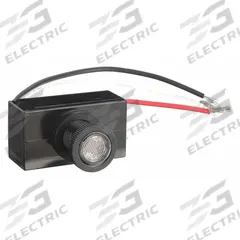 DAYTON Photocontrol: Flush In-Post Photocell Mounting, 3/8 in Stem Dia, SPST, 120V AC, 120V AC (MPN 26WA82). Key specifications — attr211224: DAYTON; attr1072315: Washer Gasket.