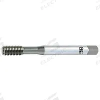 OSG Thread Forming Tap: M5x0.8 Metric, D4 / 6H, Plug Chamfer, TiCN Coated Cobalt (MPN 1410103408)