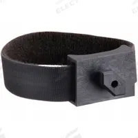 Cable Management: 15 Series/40 Series, 8.6 mm x 15 mm x 19 mm, Black, Unfinished (MPN 093801N08S01). Key specifications — System of Measurement: Metric; Includes: Hook & Loop 4-20 mm; Material: Polyamide; Finish: Unfinished; For Extrusion Profile Type: Single; Includes Fasteners: No; Compatible Series: Fath, 40 Series; Brand: FATH INC..