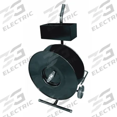 MIP Dispenser,Light Duty,for Oscillated Woun: 1/2 in Min. Strapping Wd - Strapping Carts for Plastic Strapping