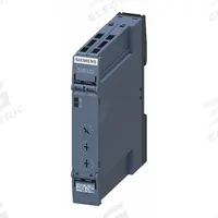 SIEMENS Multi-Function Time Delay Relay: DIN-Rail Mounted, 12 to 240V AC/DC, 3 A, 7 Pins/Terminals (MPN 3RP25052AW30). Key specifications — Contact Rating (AC): 3 A @ 24/250/400V; Delay Function: Passing Make Contact (with Control Signal); Input Voltage: 12 to 240V AC/DC; Brand: SIEMENS.