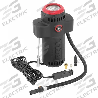 BELL 12V Tire Inflator: 150 psi Max Air Pressure, 0 psi Min Air Pressure - 12V Tire Inflators