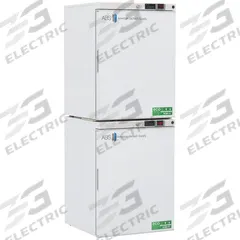 AMERICAN BIOTECH SUPPLY Laboratory Refrigerator and Freezer: 5.2 cu ft Refrigerator Capacity, Manual (MPN ABT-HC-RFC1040). Key specifications — Door Type: Swing Solid; Brand: AMERICAN BIOTECH SUPPLY; Defrost Method: Manual.