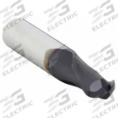 OSG Ball End Mill: Carbide, TiAlN Coated, 2 Flute, 25 mm Mill Dia, 38 mm LOC, 102 mm OAL (MPN 402-9843-BN11)