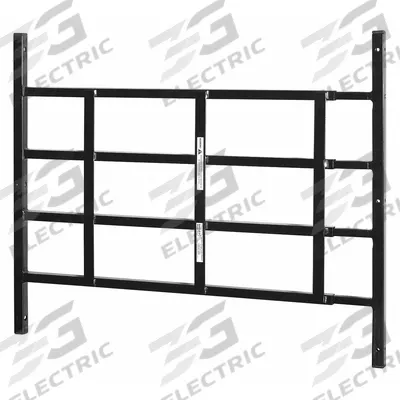 PRIME-LINE Window Security Guard: Fixed, 23 1/2 in to 40 in, 21 1/4 in Ht, 4 Bars - Fixed-Installation Window Security Bars