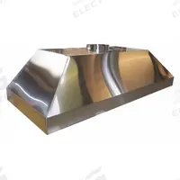HEMCO Fume Hood: Stainless Steel, 1500 CFM, Vapor Proof, 30 in Overall Dp, 6 ft Overall Wd, 0 Speeds (MPN 23160). Key specifications — Brand: HEMCO; Lighting Type: Vapor Proof; Air Flow: 1500 CFM; Blower Included: No; For Use With: Hot Plates; Housing Finish: Chrome Plated.
