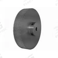 DAYTON Timing Pulley: Modified Curvilinear, Fixed, For GT Timing Belt Section, For 15 mm Belt Wd (MPN 100-3P15-6A4). Key specifications — Brand: DAYTON; Finish: Clear Anodized; For Belt Series: Powerhouse®.