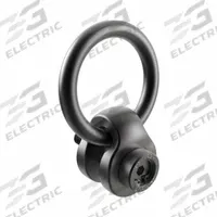 JERGENS Hoist Ring: Swivel, Nickel-Plated Steel, 1/2"-13, Max. 1,800 lb, Side-Pulling (MPN 47313-E). Key specifications — Brand: JERGENS; Thread Size: 1/2"-13; Operation: Side-Pulling.