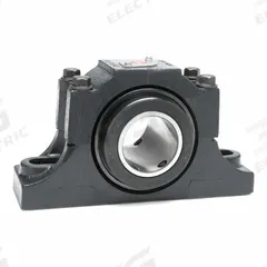 MOLINE BEARING Pillow Block Bearing: 3 in Bore, 2 Holes, 3 1/8 in Shaft Ht, 9 in Mount Lg, 1,965 RPM (MPN 39322300). Key specifications — Mounting Bolt Size: 3/4 in; Maximum Speed: 1,965 RPM; Brand: MOLINE BEARING.