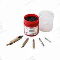 KEO Center Drill Set: Plain-Tip, 5 Pc, 118°, AlTiN Coated Carbide (MPN 906-002-034). Key specifications — Brand: KEO; End Type: Double End.
