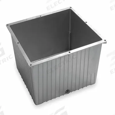 LOVEJOY Hydraulic Reservoir: 11 gal Nominal Capacity, 12 in Overall Ht - Aluminum Hydraulic Tanks