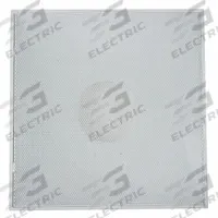 Return Air Grille: Perforated Grille, White, Powder Coated, Steel, 23 3/4 in H, 23 3/4 in W, Ceiling (MPN 4MJV1). Key specifications — Mounting Location: Ceiling; Brand: APPROVED VENDOR; Fire Rating: Not Fire Rated.