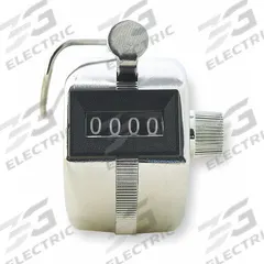 ENM Mechanical Tally Counter: Top Coming (TC), Handheld Mounting, 2 7/8 in H, Steel, Silver, Silver (MPN M45). Key specifications — attr1048545: M45; attr1048549: ENM; attr1048546: Silver; attr1048547: Silver; attr1048548: Steel; attr1048550: LCD; attr1048554: White; attr1048565: Handheld.