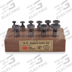 KEO Keyseat Cutter Set: 10 Piece, High Speed Steel, Straight Tooth (MPN 943-000-337). Key specifications — attr1164153: 204.
