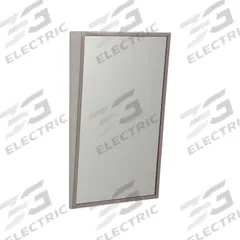SEE ALL Bathroom Mirror: Rectangular, Acrylic, 30 in Overall Ht, 16 in Overall Wd, 6 in Overall Dp (MPN FTILT1630AC). Key specifications — Brand: SEE ALL INDUSTRIES; Frame Material: Stainless Steel; Frame Finish: Polished; Frame Color: Silver; Mirror Edge Style: Polished Edge; Lighted: No.