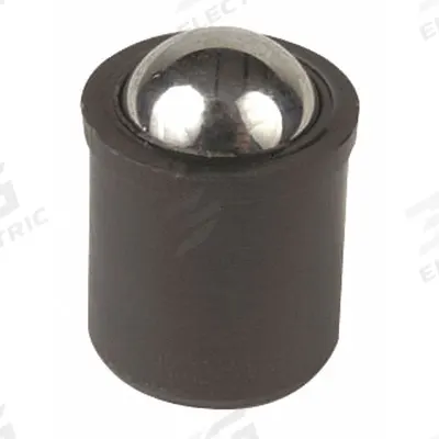 TE-CO Ball Plunger: Press Fit, 18-8 SS, 4 mm Body Dia, 3 N to 7 N Nose Force - Press-Fit Ball Plungers