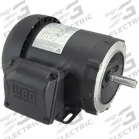 WEG General Purpose Motor: C-Face/Rigid Base Mount, Totally Enclosed Fan Cooled, 1/4 hp, 1,765 RPM (MPN .2518ES3E56C-S). Key specifications — Brand: WEG; Nameplate Voltage @ 60 Hz: 208-230/460V AC; Full Load Current @ 60 Hz: 1.15-1.04/0.521 A; Nameplate RPM @ 60 Hz: 1,765 RPM; Motor Enclosure: TEFC.