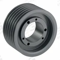 APPROVED VENDOR V-Belt Pulley: 3V560, 6 Groove, 5.6 in OD, Bushed Bore, SK, For 3V/3VX Belt Section (MPN 63V560SK). Key specifications — Pulley Industry Number: 3V560; Pitch Diameter: 5.6 in (3V); For Belt Section (broad, with similar types): 3V or 3VX.