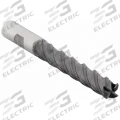OSG Square End Mill: Carbide, TiAlN Coated, 4 Flute, 3/8" Mill Dia, 2-1/2" LOC, 4" OAL (MPN VG441-3757)