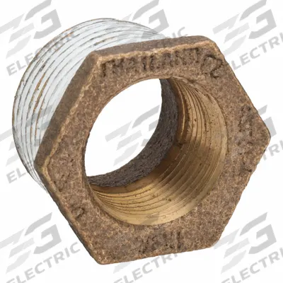 APPROVED VENDOR Metal Pipe Straight: Straight, 1 in x 3/4 in, Class 125, None Brass, PTFE - Threaded Low-Pressure Pipe Fittings for Potable Water with Thread Sealant