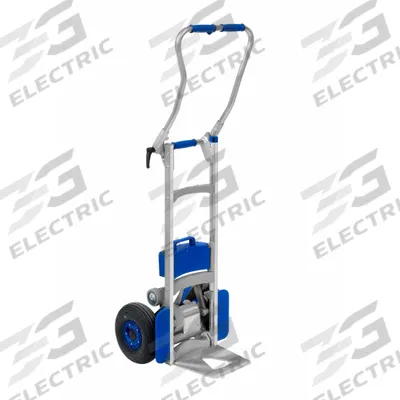 LIFTKAR SAL General Purpose Hand Truck: 300 lb Cap, Folding, Aluminum, Pneumatic, Folding - Corrosion-Resistant Electric Stair-Climbing Hand Trucks