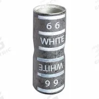APPROVED VENDOR Open Barrel Splice: 300 kcmil Wire Size, White Code, 3.54 in, Copper Barrel, 66 Die (MPN 22EZ40). Key specifications — Die Code: 66; Brand: APPROVED VENDOR; Color Code: White.