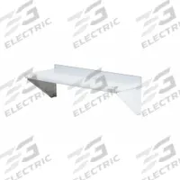 APPROVED VENDOR Wall Shelf: 36 in x 12 in x 12 in, 36 in x 12 in, 100 lb Load Capacity, Satin (MPN 2HGA1). Key specifications — Material: Stainless Steel; Standards: NSF; Finish: Satin; Includes: Brackets; Brand: APPROVED VENDOR.