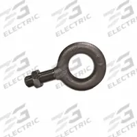 B-TEK Eyebolt: Eyebolt, 5 in Overall Lg, 3 3/16 in Overall Wd, 5 11/16 in Overall Ht, Jam Nut (MPN 985-0055). Key specifications — attr1418884: Jam Nut; attr1426222: 7/8"-9; attr1418877: B-TEK; attr1418890: Eyebolt.
