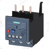 SIEMENS Overload Relay: Thermal Protection, 3 Poles, 1NO/1NC, Frame Size S2, 54 A – 65 A (MPN 3RU21364JB0). Key specifications — Brand: SIEMENS; Auxiliary Contact Form: 1NO/1NC; Compatible Contactor Series: SIRIUS; Terminal Connection Type: Screw Terminals; Frame Size: S2; Maximum Voltage Rating: 690V AC; Phase Loss Sensitivity: No; Thermal Units Required: None (Relay Includes Integrated Bimetallic Elements).