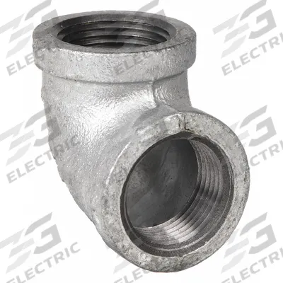 APPROVED VENDOR Metal Pipe Elbow: 90° Elbow, 1 in x 1 in - Medium-Pressure Threaded Pipe Fittings