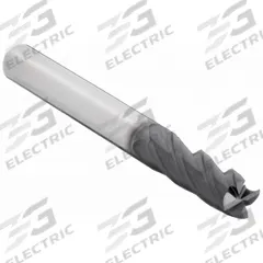 OSG Square End Mill: Carbide, TiAlN Coated, 4 Flute, 11/64" Mill Dia, 9/16" LOC, 2" OAL (MPN 404-171911)