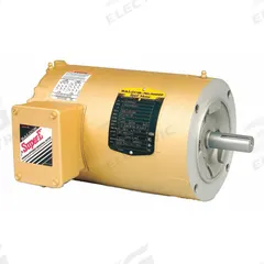 BALDOR General Purpose Motor: C-Face Mount, Totally Enclosed Non-Ventilated, 1 hp, 230V AC/460V AC (MPN VENM3546T). Key specifications — Brand: BALDOR; Nameplate Voltage @ 60 Hz: 460V AC; Full Load Current @ 60 Hz: 1.67/3.3/3.34 A; Nameplate RPM @ 60 Hz: 1,770 RPM; Motor Enclosure: TENV.