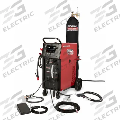 LINCOLN ELECTRIC Multiprocess Welder: Power Wave 300C, AC/DC - Lincoln Power Wave