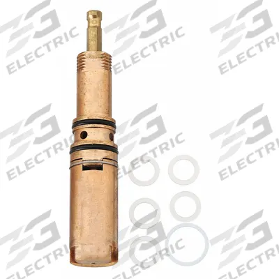 SYMMONS Cartridge: For SCOT Series, Brass, Chrome, 4 in Overall Lg - Metering Faucet Cartidges