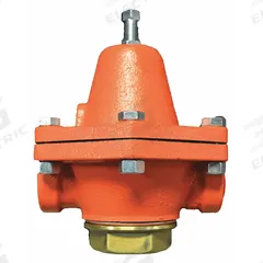 CASH VALVE Pressure Regulator: NPTF x NPTF, 1/2 in x 1/2 in, Cast Iron, 50 psig to 150 psig (MPN BFCWSSBBS01AD4-0090). Key specifications — Brand: CASH VALVE.