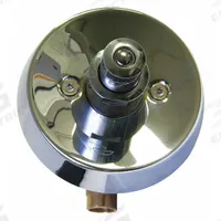 SYMMONS Tub and Shower Valve: Compatible Product Type Not Specified, Circle Trim Plate, 1 Handles (MPN 4-420). Key specifications — Compatible Product Type: Not Specified; Brand: SYMMONS; Product Type: Tub and Shower Valve; Trim Plate Shape: Circle; Handle Material: Metal; Trim Finish/Color: Chrome.