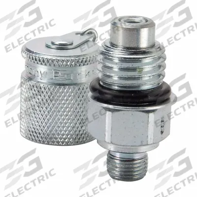 PARKER Nipple: 1/8 in, Steel, Male NPT - SensoControl Hydraulic Quick-Connect Test Plugs