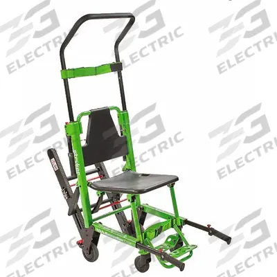 STRYKER Stair Chair: 500 lb Load Capacity, Manual, Aluminum - Assisted Evacuation Chairs