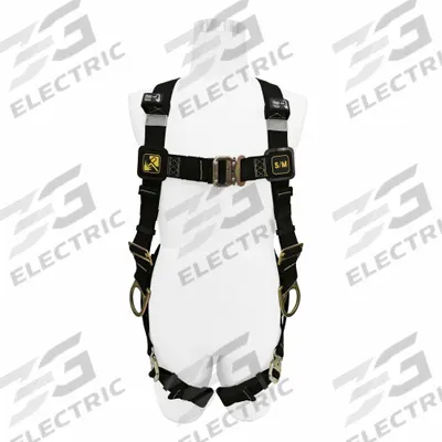 MILLER BY PIP Miller Full Body Harness Welding: Hot Work, Welding, Crossover Harness - Hot Work Vest-Style Harnesses for Positioning