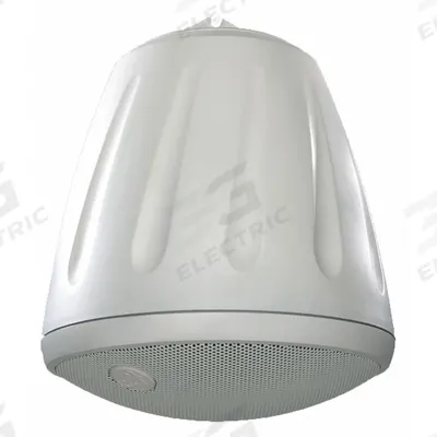 SOUNDTUBE Speaker: Passive, 2-Way, 8 ohm Impedance, 9 3/4 in Overall Wd - Pendant-Mount Speakers
