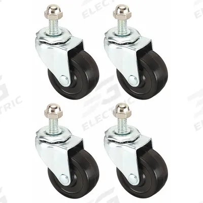 STEINER Welding Screen Accessories: 2.6 in H - Welding Screen Casters