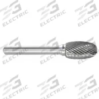 APPROVED VENDOR Carbide Bur: Oval, SE-5, Single Cut, 1/2" x 7/8" Head, 1/4" Shank (MPN 310-001107). Key specifications — Brand: APPROVED VENDOR; Trade Number: SE-5.