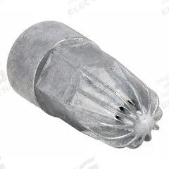 EXAIR Air Gun Nozzle: For 1210/1909/1910, Aluminum/Zinc, 1 3/4 in Extension Lg, 74 dB Sound Level (MPN 1100). Key specifications — attr66384: Wide; attr66393: Zinc; attr66401: Yes.