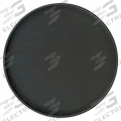 CHICAGO METALLIC Thin Crust Pizza Pan: 12 in Overall Dia, Aluminum, Solid, 14 ga Gauge, Anodized (MPN 49120). Key specifications — Brand: CHICAGO METALLIC; Product Type: Thin Crust Pizza Pan; Material: Aluminum; Perforated: Solid; NSF Certified: No; Coating: Anodized.