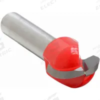 FREUD Round Groove Cut Profile Router Bit: Fractional Inch, Carbide, 3/4 in Cutter Dia., 1 Flutes (MPN 18-112). Key specifications — attr325197: FREUD.