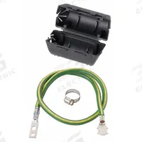 PANDUIT Grounding Jumper Wire Kit: Copper, 24 in 6 AWG, 24 in Grounding Bar Lg (MPN ACG24K). Key specifications — Material: Copper; For Use With: Armored Cable; Ground Wire Included: 24 in 6 AWG; Grounding Bar Holes and Size: No Bar; Includes: (2) #12-24 Thread-Forming Screws; Brand: PANDUIT.